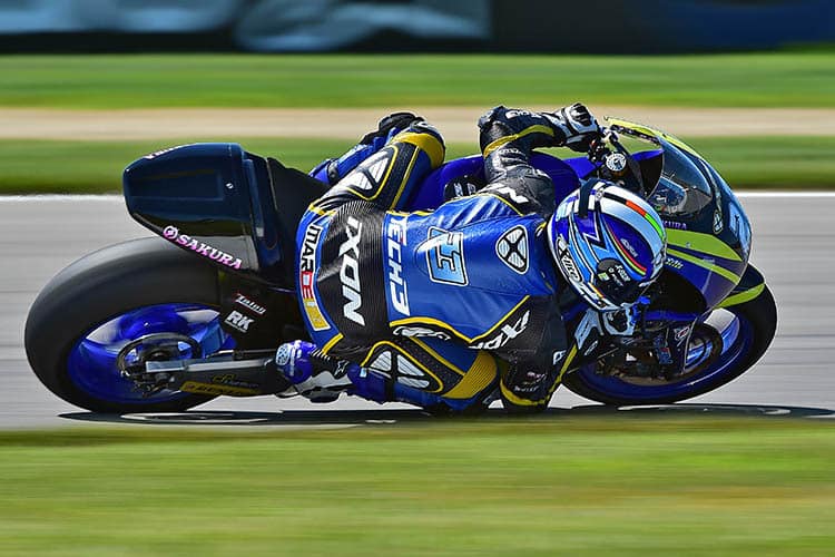 Marcel Schrötter auf der Mistral 610 des Tech3-Teams