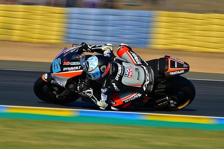 Marcel Schrötter beim Le Mans-Test