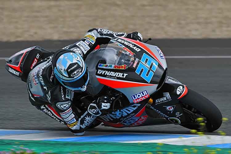 Marcel Schrötter auf der Kalex des Intact-Teams