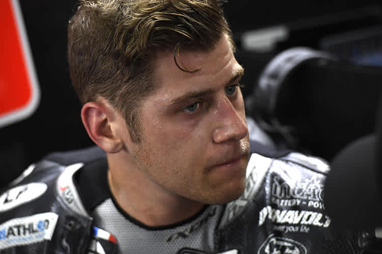 Marcel Schrötter auf der Kalex des Intact-Teams