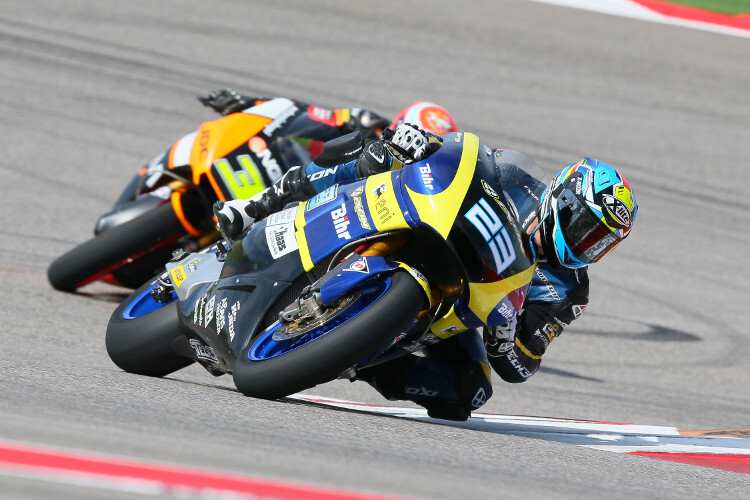 Marcel Schrötter auf der Mistral 610 des Tech3-Teams