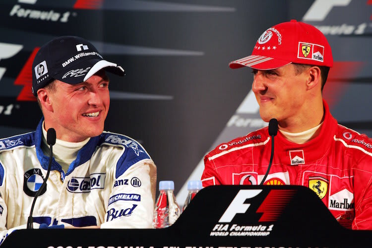 Ralf und Michael Schumacher 2004