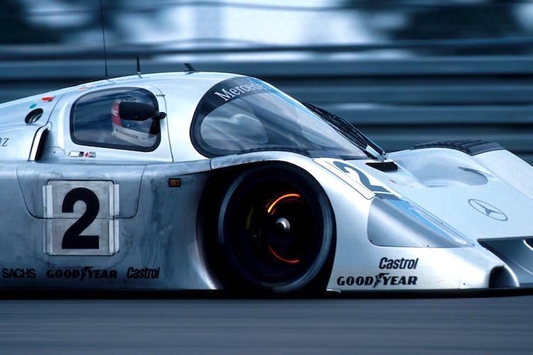 Michael Schumacher 1991 im Mercedes-Sportwagen