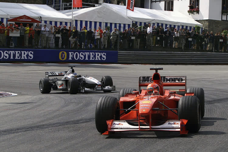 Michael Schumacher in Belgien 1991