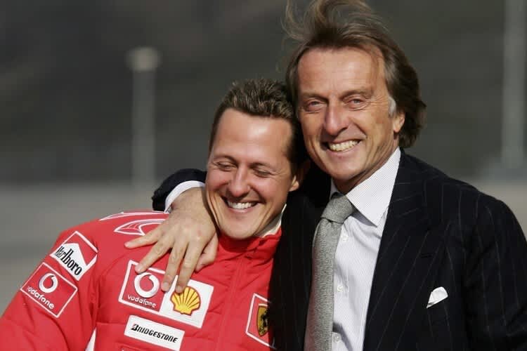 Michael Schumacher und Luca Montezemolo: Innige Freundschaft