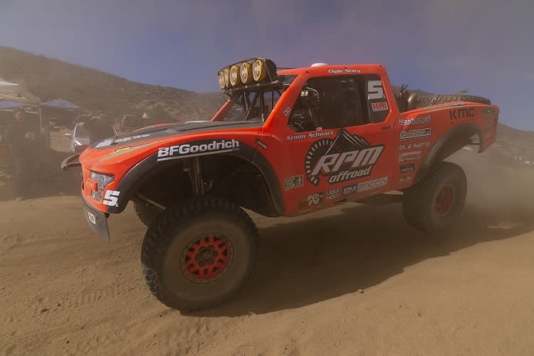 Armin Schwarz bei der Baja 1000