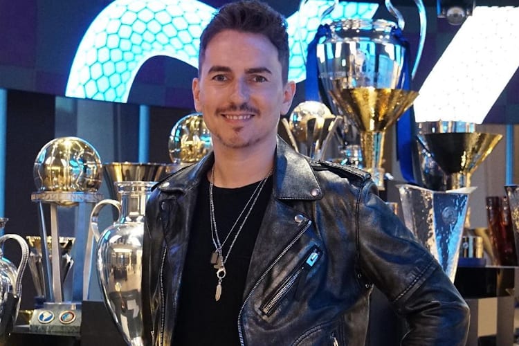 Jorge Lorenzo genießt seit seinem Rücktritt das Leben, hier bei Inter Mailand