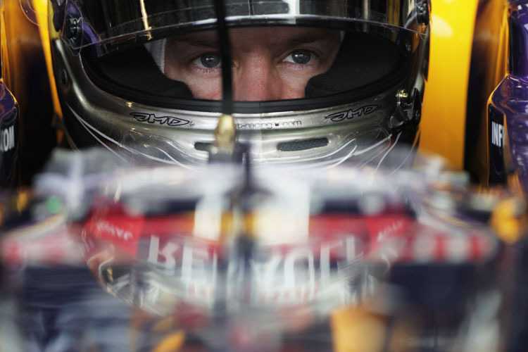 Sebastian Vettel: Volle Konzentration aufs Rennen
