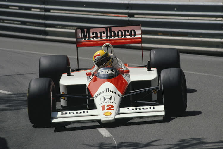 Ayrton Senna 1988 im McLaren-Honda