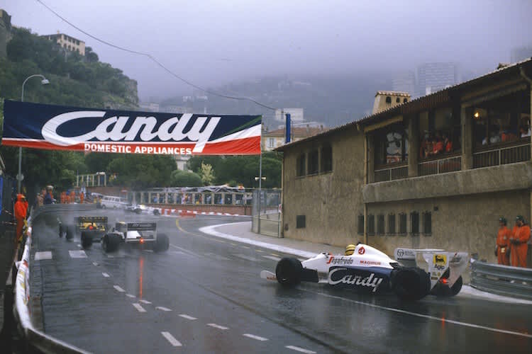 Ayrton Senna 1993 in Monaco