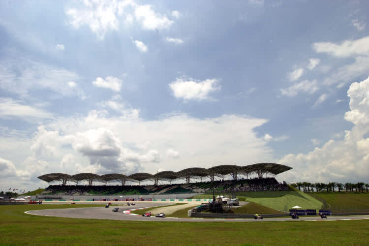Der 5,543 Kilometer lange Sepang International Circuit