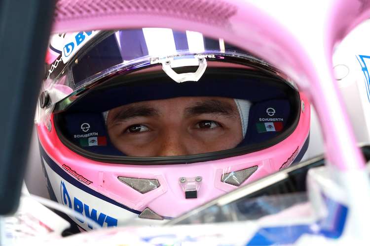 Sergio Pérez kam trotz eines verpatzten Rennstarts als Neunter ins Ziel