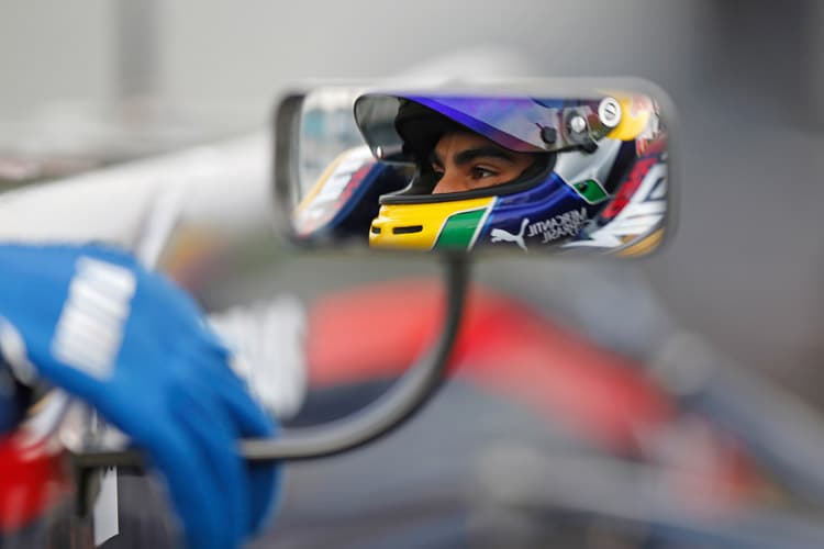 Sérgio Sette Câmara durfte erstmals im Formel-1-Renner ausrücken