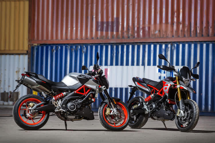 Aprilia Dorsoduro 900 und Shiver 900