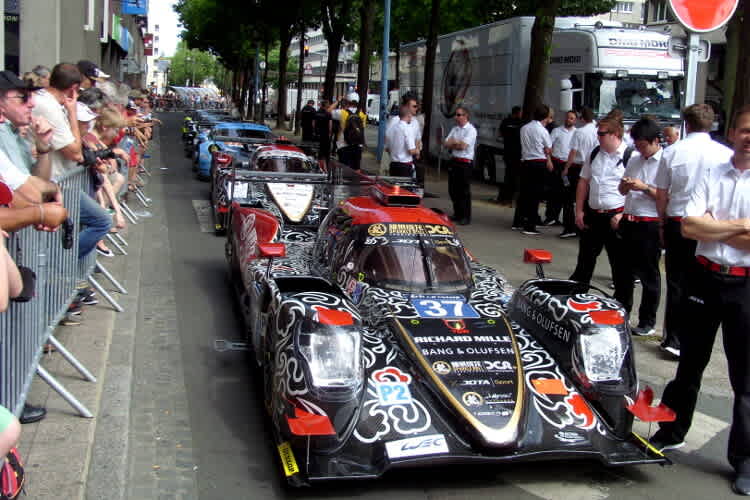 Auch 2017 schon dabei: Die beiden Oreca 07 von Jackie Chan DC Racing aus der LMP2-Klasse