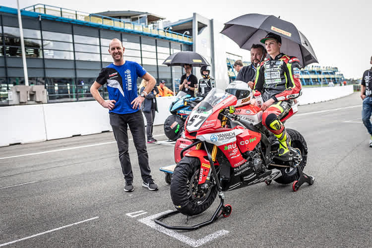 Sepp Buchner mit Kevin SIeder