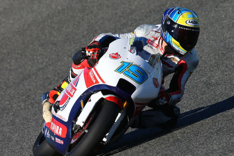 Xavier Siméon auf der Suter des Gresini-Teams