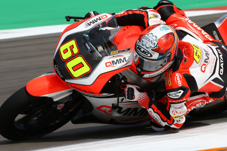 Julián Simon auf der Speed-up des QMMF-Teams in Assen