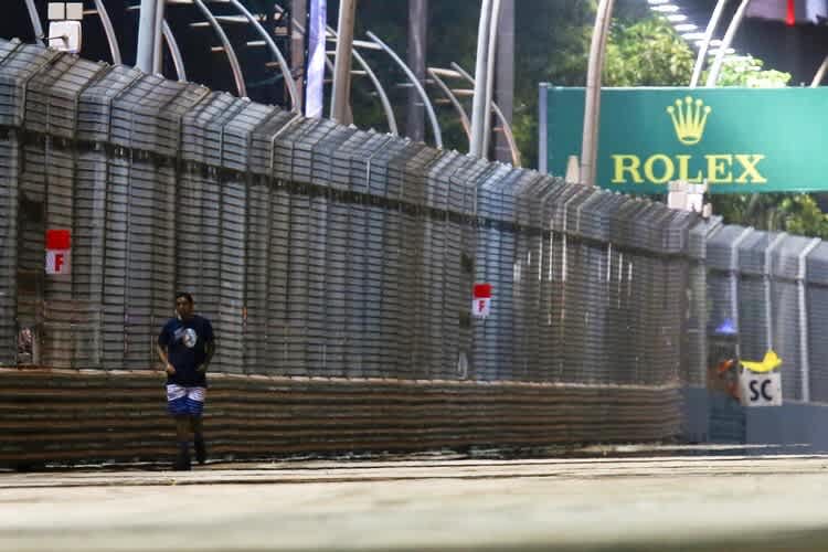 Yogvitam Pravin Dhokia bei seinem gefährlichen Ausflug