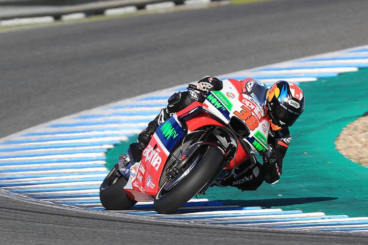 Bradley Smith auf der Aprilia