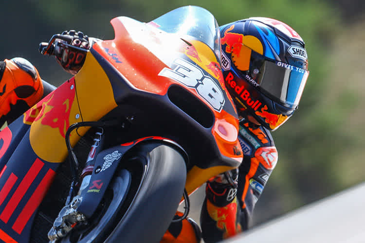 Bradley Smith auf der KTM RC16