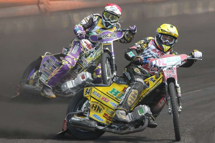 Martin Smolinski (vorne) und Tobias Busch