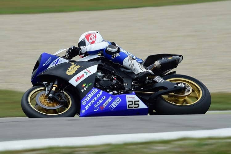 Matej Smrz unterwegs in der Superpole