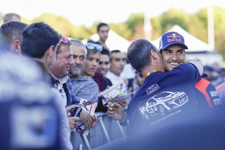 Gefeierter Dani Sordo