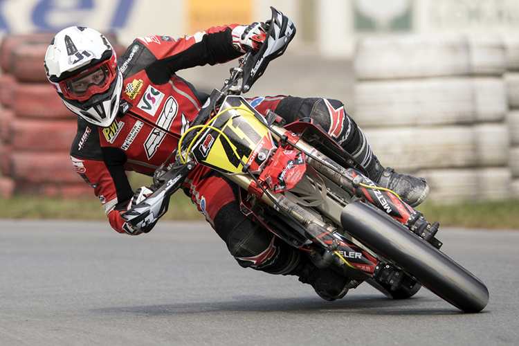 Honda-Pilot Marc-Reiner Schmidt gewann beide S1-Läufe in Harsewinkel