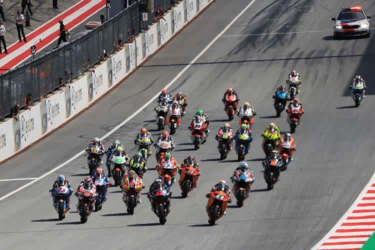 Moto2-Start in Spielberg: 2019 sind viele Teams neu besetzt