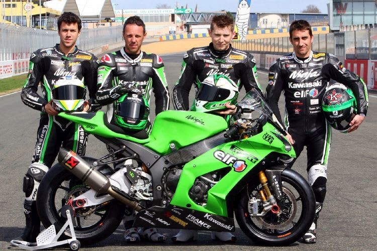 Nicolas Salchaud, Fabien Foret, Gregory Leblanc und Matthieu Lagrive (v.l.)