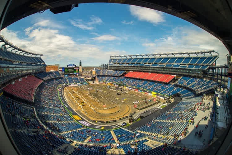 In Foxborough findet der 15. Lauf zur Supercross-WM statt