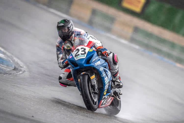 Tim Stadtmüller kann Regen