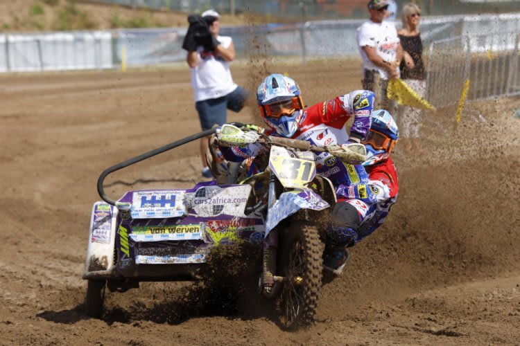 Starker Auftritt im Tiefsand - Julian Veldman und Ben van den Bogaart