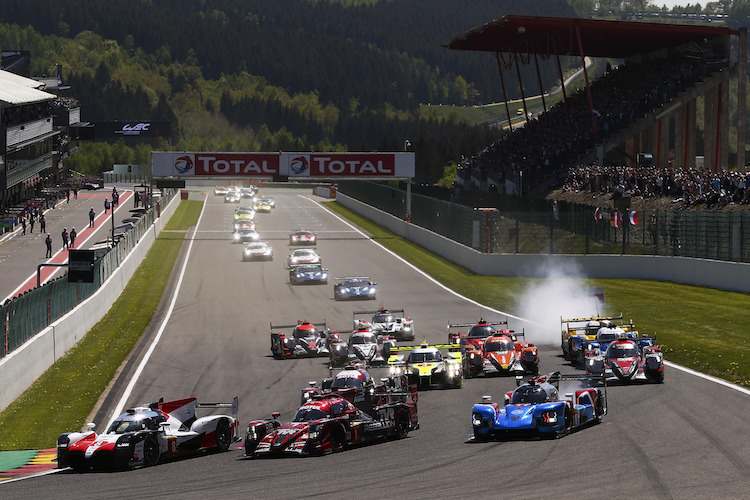 Fernando Alonso durfte bei seinem ersten WEC-Einsatz über den Sieg jubeln 