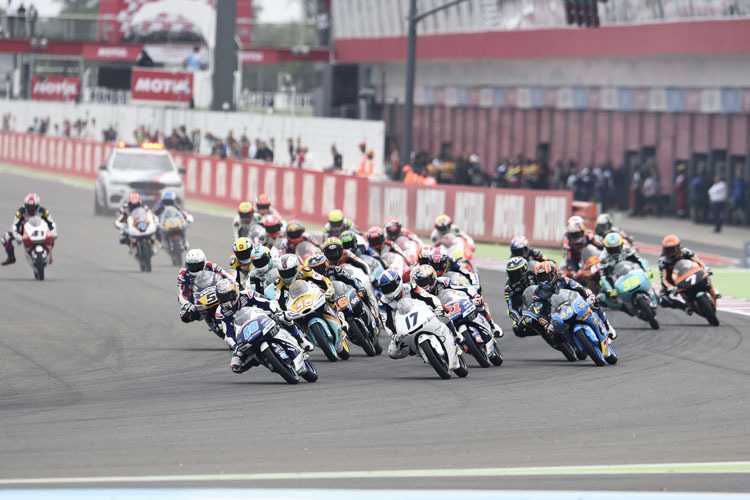 Moto3-WM-Start in Termas de Río Honda: Von KTM ist nicht viel zu sehen 