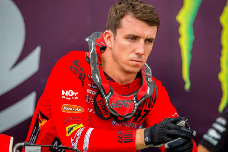 Adam Sterry ist auf dem Sprung