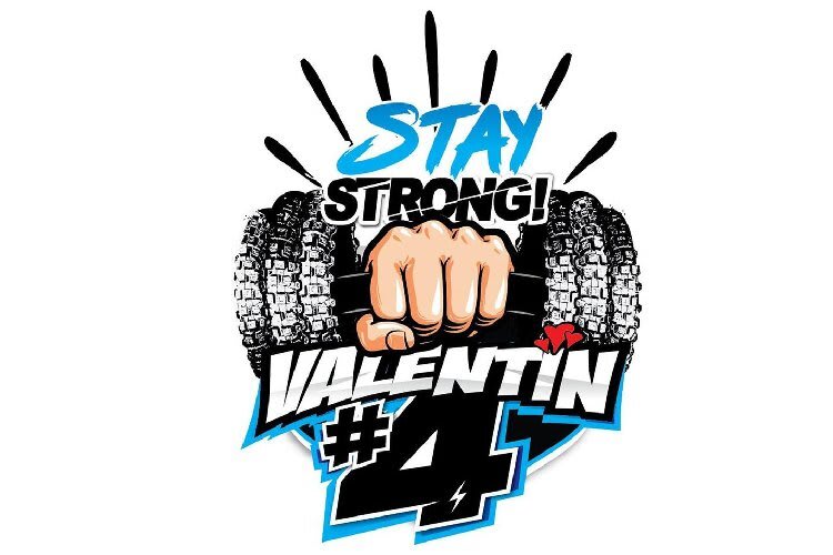 Mit diesem Sticker kann man Valentin Giraud unterstützen