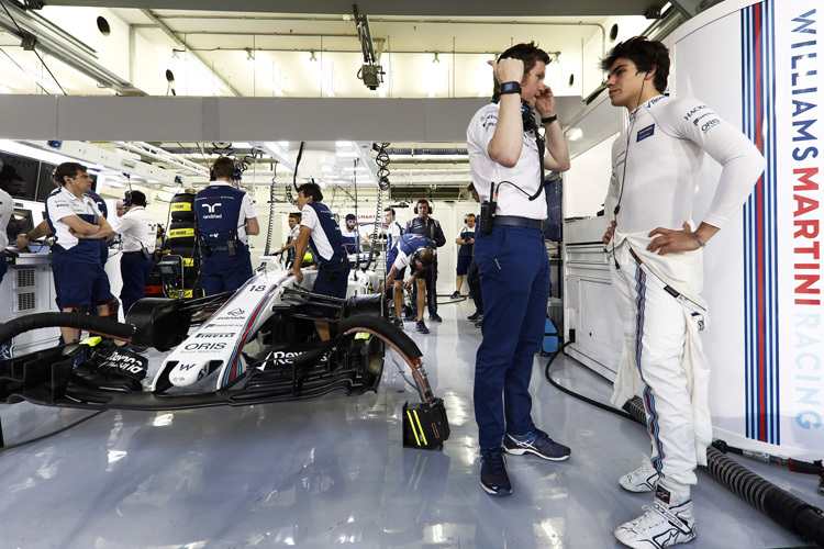 Lance Stroll in Montreal