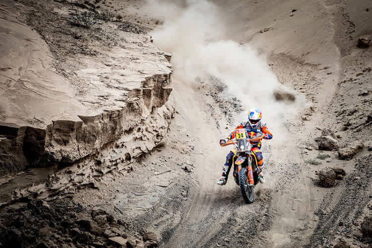 Tagessieger Sam Sunderland auf der Red Bull-KTM