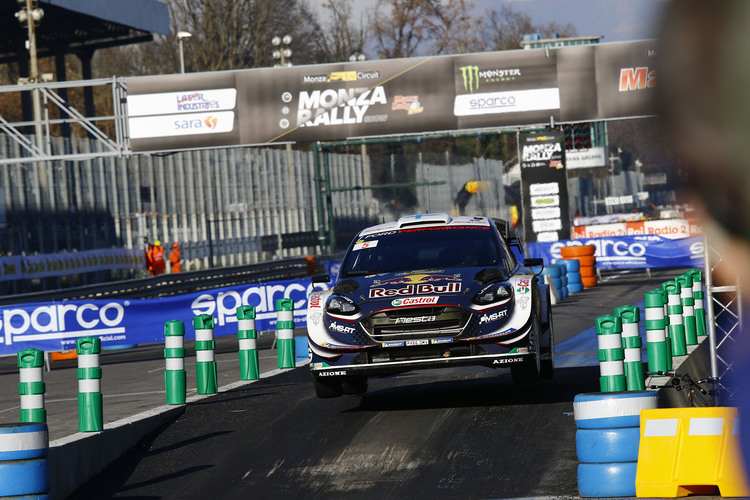 Temmu Suninen bei der Monza Rally Show