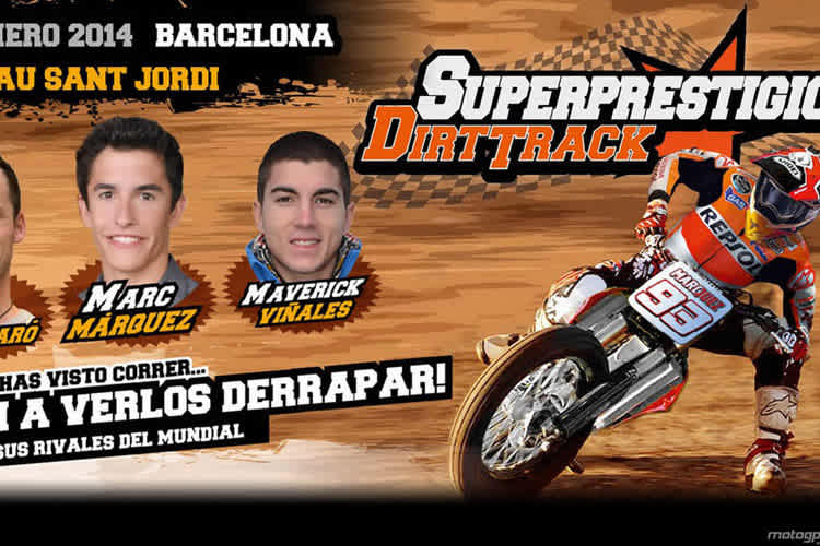 Das Plakat für das Superprestigio in Barcelona