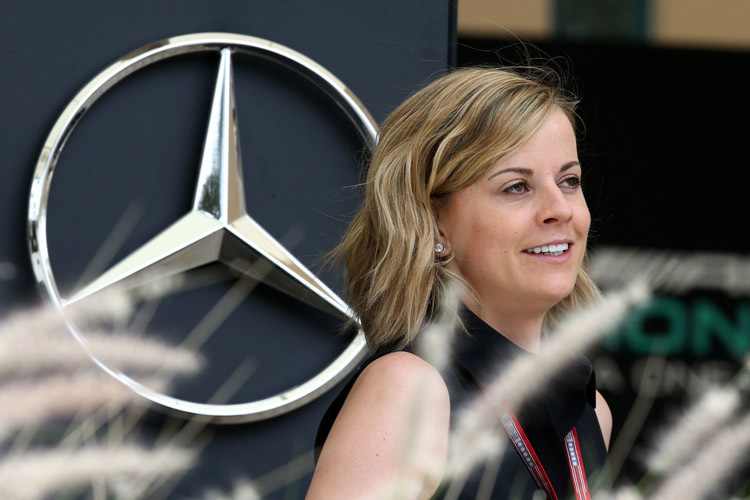 Deutscher Akzent? Williams-Entwicklungsfahrerin Susie Wolff nimmt's mit Humor