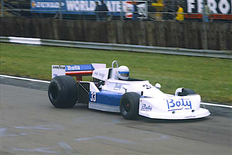 Andy Sutcliffe 1977 in Silverstone