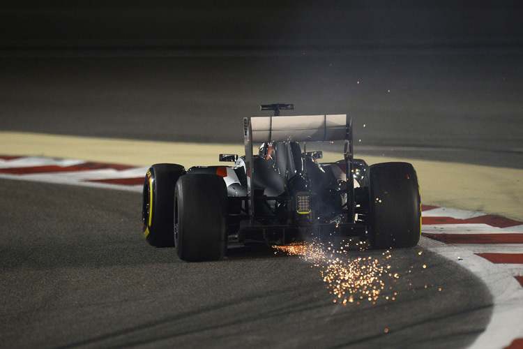 Adrian Sutil im Bahrain-GP: Viele Funken, keine Punkte