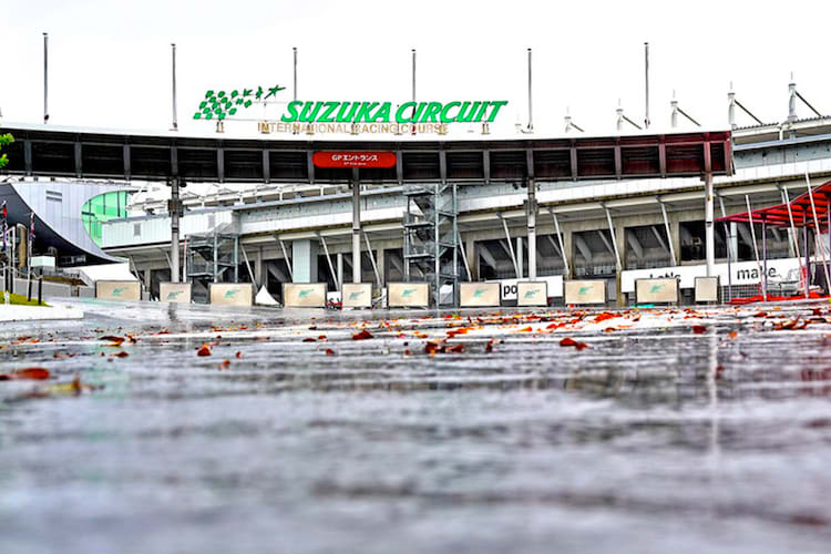 Die verlassene Rennanlage von Suzuka