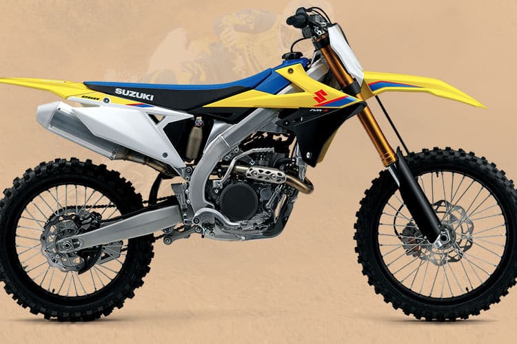 Die neue Suzuki RM-Z 250 sieht nebenbei auch noch gut aus