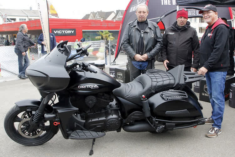 Sigi Huber, Urs «Grizzly» Pedraita, James Müller und die Daytona1