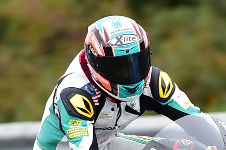 Hafizh Syahrin war auf nasser Piste erneut schnell unterwegs