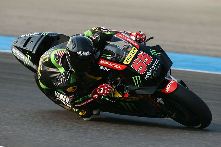Hafizh Syahrin auf der Tech3-Yamaha